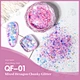 hexagon glitter